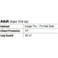 thumbnail image 7 of Easton Elite X Baseball Youth Catcher's Box Set | Black | Youth, 7 of 7