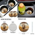 thumbnail image 6 of Uorisanigo Aztec Horse 10 Pack Auto Seat Cover Sets with Comfortable Decorative Car Steering Wheel Accessories and Auto Water Cup Pad Cars Seat Belt Pad Cover Keychains Suitable for Car SUV, 6 of 7