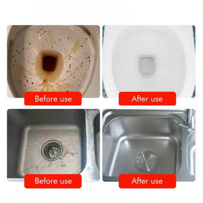 Foam Cleaning Powder Sink Drain Cleaner Pipe Dredging Toilet