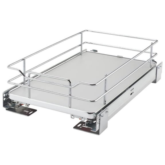 Rev-A-Shelf 5330-12BCSC-GR Contemporary 11-11/16"W Solid Surface Pull Out Cabinet