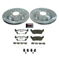 thumbnail image 3 of PowerStop Rear Z36 Truck & Tow Carbon-Fiber Ceramic Brake Pad and Drilled and Slotted Rotor Kit Fits: FORD Select Models K8765-36, 3 of 9