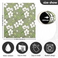 thumbnail image 6 of Dailycode Dishwasher Magnet Cover Magnetic Fridge Door Cover Home Kitchen Decor, Vintage White Flower Green Leaves, 23"x 26", 6 of 6
