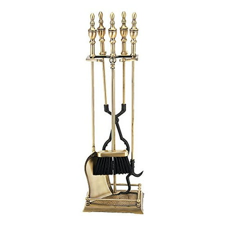 Minuteman International Lexington 5 Piece Fireplace Tool Set