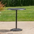 thumbnail image 4 of Noble House Hannah Outdoor Shiny Copper Cast Aluminum Bar Table, 4 of 18