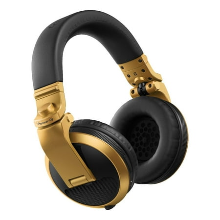 UPC: 0841300101635 | Pioneer HDJ-X5BT Over-Ear Bluetooth DJ Headphones (Gold)