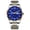Gold-Blue Face, variant on Men's Watch Fashion Dual Calendar Luminous Waterproof Wristwatch Non-Mechanical Quartz Watch Student Gift Watch Men's Business Watch