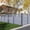 gray, variant on Mondaria 6 ft x 6 ft Semi-Private Fence Panel with 1 Post, WPC Composite Outdoor Fence for Backyard, Garden and Pool, Brown