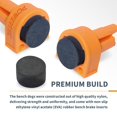 thumbnail image 3 of Bench Dogs POWERTEC 12 unidades para agujeros de perro de 19 mm de nailon con EVA, 3 of 7