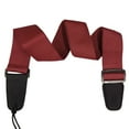thumbnail image 5 of Henry Heller Guitar Strap Burgundy Nylon 2 Inch Wide HPOLM Electric Acoustic, 5 of 9