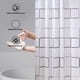 thumbnail image 5 of Shower Curtain Bathroom Partition Curtain Shower Curtain.4x2m 16 Hooks Door Curtains Window Curtains, 5 of 6