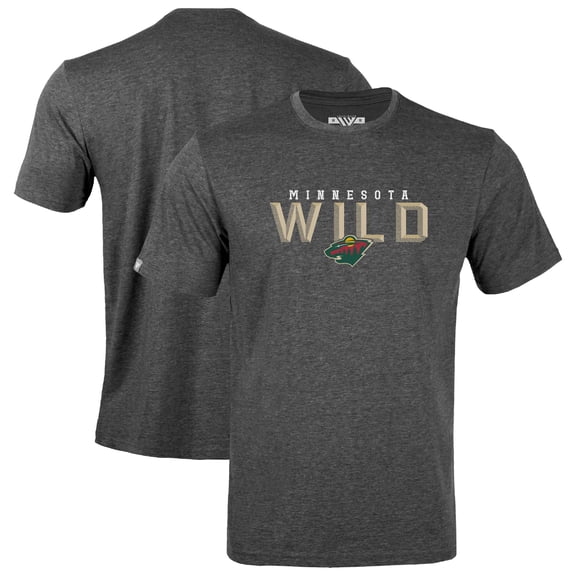 Men's Levelwear Gray Minnesota Wild Richmond Carve T-Shirt