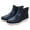 Black, variant on LIJCC Mens Women Ankle Boots Slip On Rubber Rain Boot Ankle Rain Shoes Non-Slip Rubber Waterproof Garden Boots Mens Work Mid-Calf Short Rain Boots