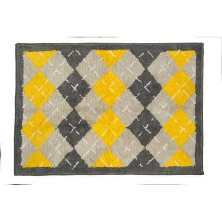 Pam Grace Creations Argyle Giraffe Kids Rug