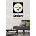 thumbnail image 5 of NFL Pittsburgh Steelers - Logo 21 Wall Poster, 22.375" x 34", Framed, 5 of 8