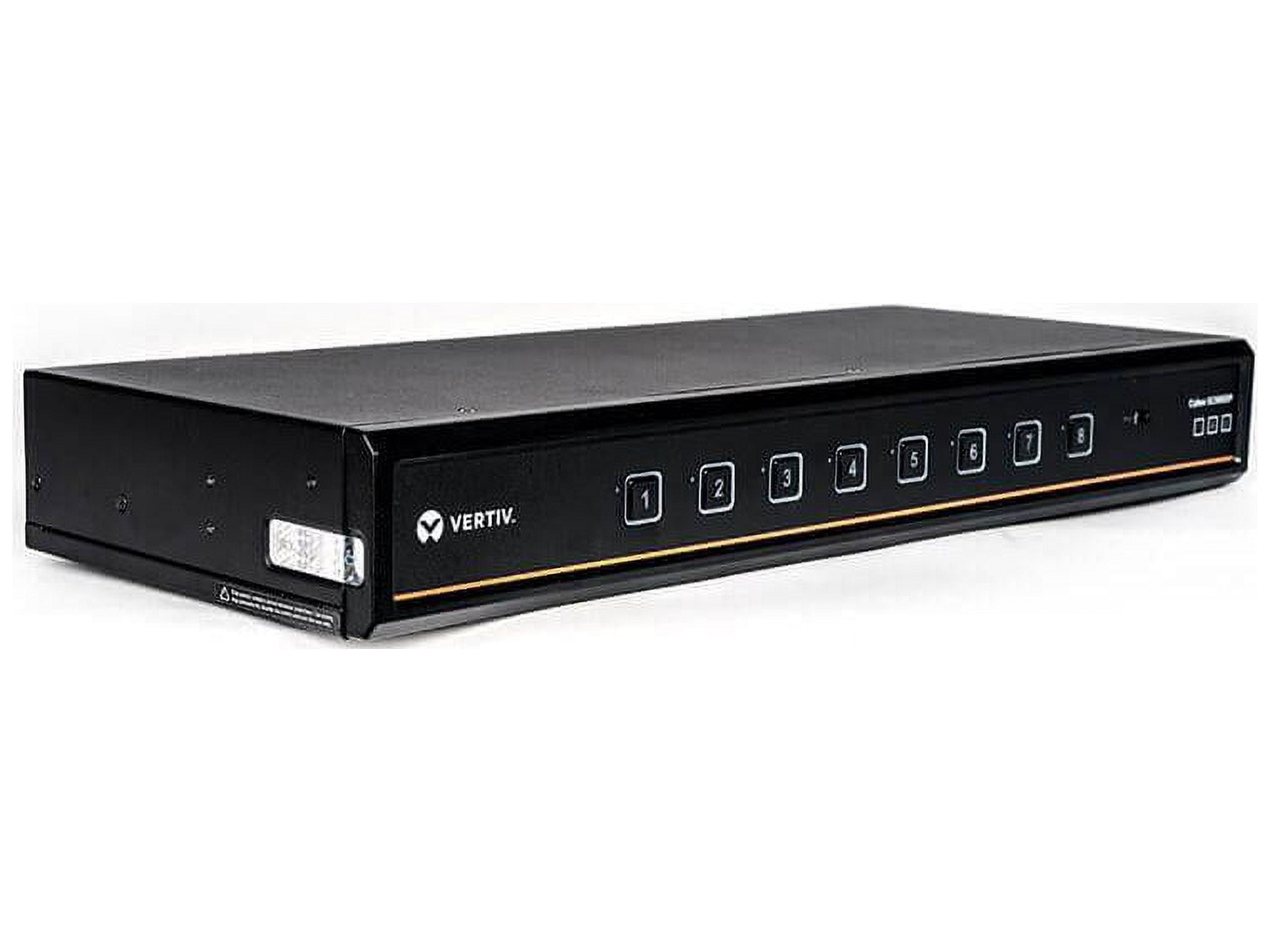 Vertiv Cybex SC900 Secure KVM | Dual Head | 8 Port Universal and DPP | NIAP version 4.0 Certified (sc985dph-400)