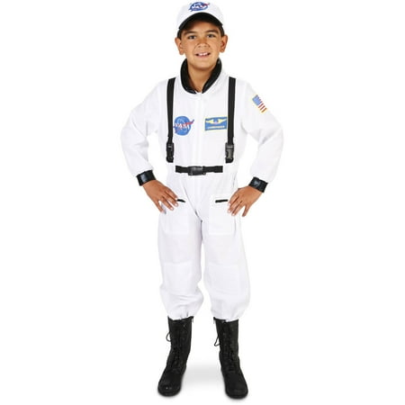 White Astronaut Suit Child Halloween Costume