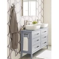 thumbnail image 2 of Amerock Bronx Contemporary Single Prong Brushed Nickel Wall Hook, 2 of 10