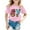 T-Pink, variant on Adeawade Tops For Girls Short Sleeve Crewneck T Shirts Number Print Graphic Kids Funny Novelty Top Tee Soft Spring Playsuit 3-4 Years White