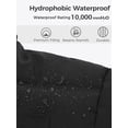 thumbnail image 6 of Wantdo Men's Winter Coat Hooded Winter Jacket Warm Puffer Jacket Black L, 6 of 11
