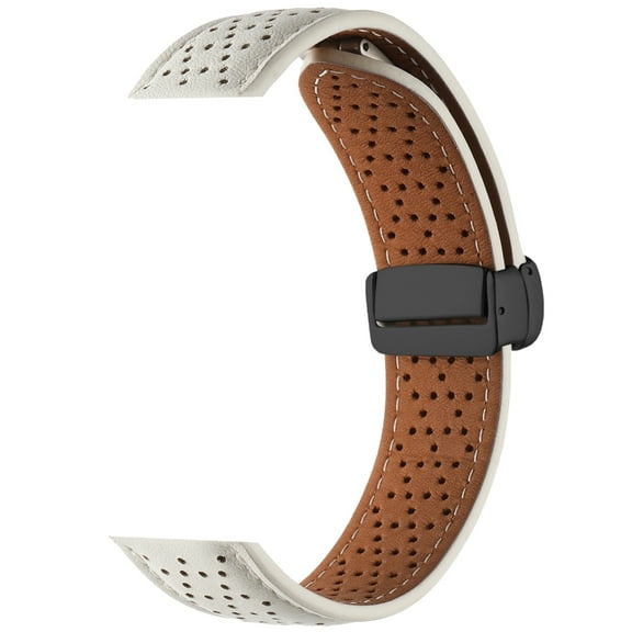 Leather Watchband Stylish Watch Band Fashionable Watch Strap with Magnetic Closures Comfortable Strap for watch6/GT4