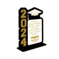 thumbnail image 1 of Graduation Table Decorations Class Of Wooden Table Sign Freestanding Centerpieces Table Toppers For High School College Prom Grad Party Supplies Graduation Decorations, 1 of 7