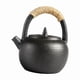 thumbnail image 3 of Tetera japonesa de cerámica, tetera decorativa con asa, para la cocina, para Año Nuevo Negro, 3 of 9