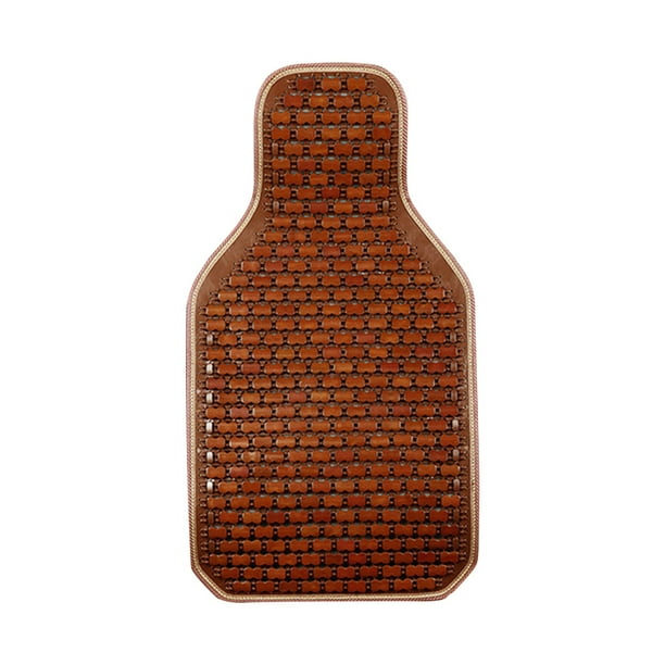Cojín de respaldo de coche de madera de verano, fresco y transpirable.