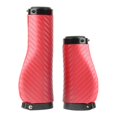 thumbnail image 4 of 2 Pcs Poignées Universelles pour Vélo de Montagne Poignées de Guidon Longues Courtes Rouges, 4 of 9