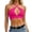 Red, variant on Tanks Top for Women Workout Low Cut Slim Blouse Halter Sleeveless Cami Tops Classic Stylish Tank T-Shirts Red M