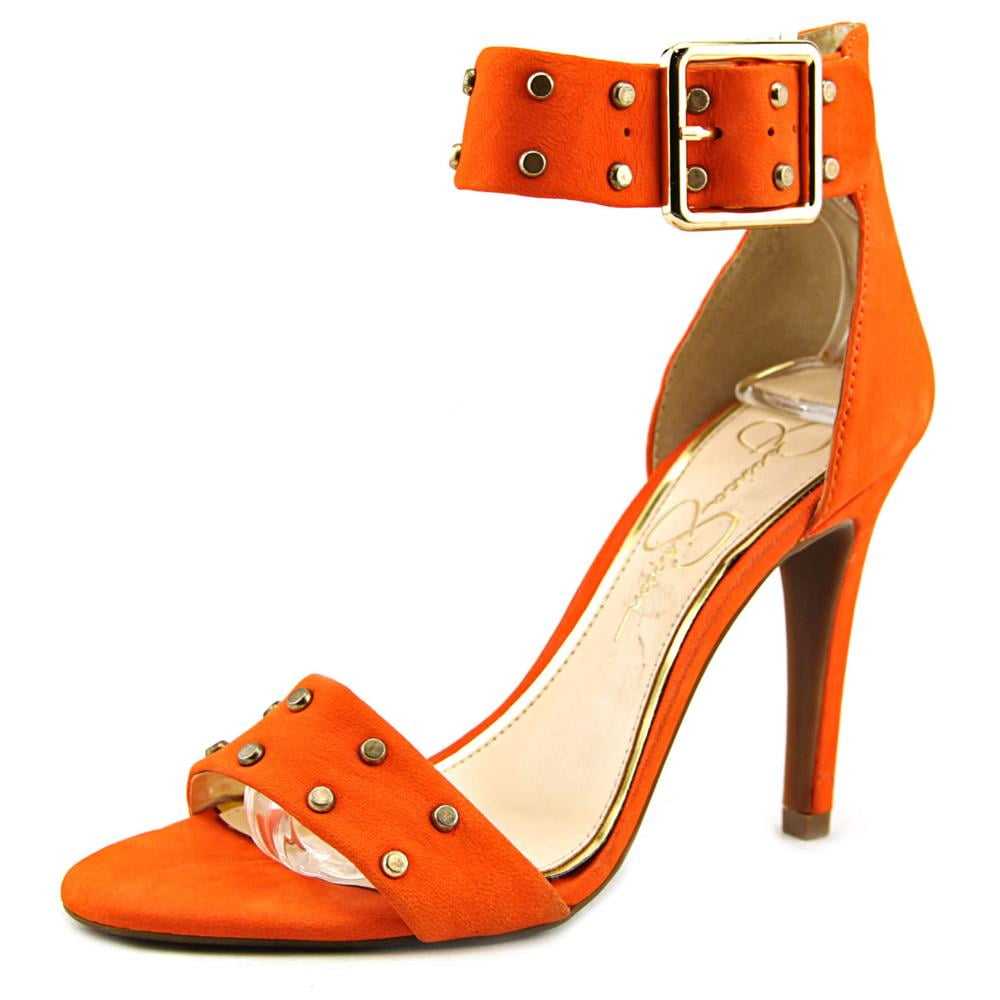 jessica simpson orange heels