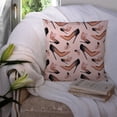 thumbnail image 3 of Carolines Treasures BB7504PW1414 Watercolor Fashion Diva Shoes Fabric Decorative Pillow  14Hx14W multicolor, 3 of 4