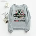 thumbnail image 3 of No te metas con Mamasaurus, te patearán el trasero Sudadera con capucha para mujer, sudadera con estampado de dinosaurios de Jurassic Park, chándal para mujer, 3 of 5