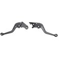thumbnail image 1 of Brake Clutch Lever Aluminum Alloy Anodized Adjustable Motorcycle Hand Lever Replacement for GB350S CB350 RS Black, 1 of 4