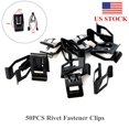 thumbnail image 1 of 50PCS Console Panel Dash Dashboard Side Skirts Trim Retainer Rivet Fastener Clip, 1 of 4