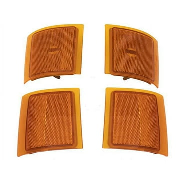 Side Marker Light Set - Compatible with 1995 - 2000 Chevy Tahoe 1996 1997 1998 1999