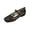 Black, variant on Womens Hollow Mesh Flat Shoes Breathable Lace Mary Jane Square Toe Summer Casual Walking Flats White 9.5