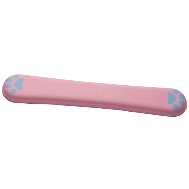 Reposamuñecas para teclado Soporte de muñeca para teclado Diseño ergonómico Almohadilla de muñeca para oficina Rosa