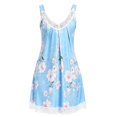thumbnail image 5 of Endives Womens Nightgown Ladies Nightdresses Lace V Neck Nighties Nightshirt Soft Chemise Night Dress Sleepwear Women's Sleepdress, 5 of 5