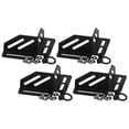 thumbnail image 4 of DimyFew 4 Pieces Corner Bracket Stainless Steel Cargo Box Secure Holder Quick Release Right Angle Limiter Luggage Barrel Fixing Clamp Suitable for Outdoor Adv Black, 4 of 8