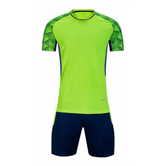 Summer Kids Clothes Boys Short Sets Size 7, Fashionable Children's Casual Short Sleeved Round Neck Top With Shorts Sports Breathable Set