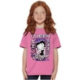thumbnail image 4 of Kanji Betty Boop Queen of Carefree Girls Kids T Shirt Tees Teen Brisco Brands XS, 4 of 6