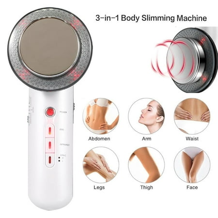 Dilwe  Ultrasonic Cavitation Fat Removal Slimming Machine Body Massager With US Plug, Ultrasound Massager, Beauty
