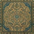 thumbnail image 1 of Ahgly Company Indoor Square Abstract Mocha Brown Abstract Area Rugs, 4' Square, 1 of 6