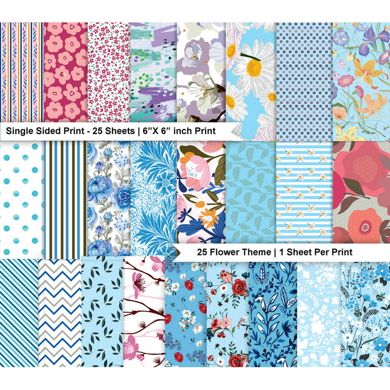 Pattern Paper (Checkered / Sky Blue) - Pattern Papers - Parts - Scrapbook -  Canon Creative Park