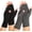 Black1+grey1, variant on 2 Pairs Arthritis Compression Gloves for Women Men, Fingerless Joint Support Hand Gloves for Typing