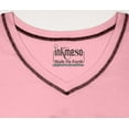 thumbnail image 7 of Inkmeso Solid Long Nightgown For Womens V-Neck Loungewear Casual Sleep Dress With Pockets, 7 of 7