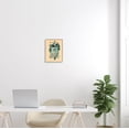 thumbnail image 2 of Stupell Industries Botanical Mushroom Man Surreal Collage Graphic Art Gray Framed Art Print Wall Art, Design by Matheus Lopes Castro, 2 of 7