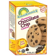 Kinnikinnick Foods Gluten Free Montana's Chocolate Chip Cookies 8 oz Pack of 3