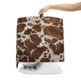 thumbnail image 7 of TSOVTHRID Brown Cow Pattern Kitchen Mixer Cover Dustproof Small Appliance Covers Stain Resistant Dust Cover Kitchen Aid Mixer Assecories with Pocket for Various Kitchen Appliance Accessories,L, 7 of 7
