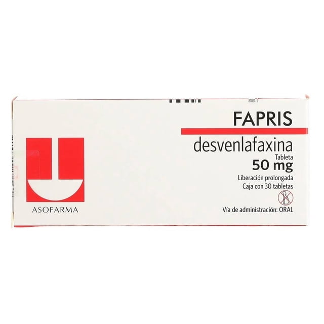 Fapris Desvenlafaxina 50mg 30 tabletas